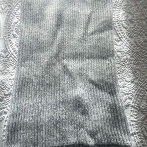 Gray Women's tube scarf